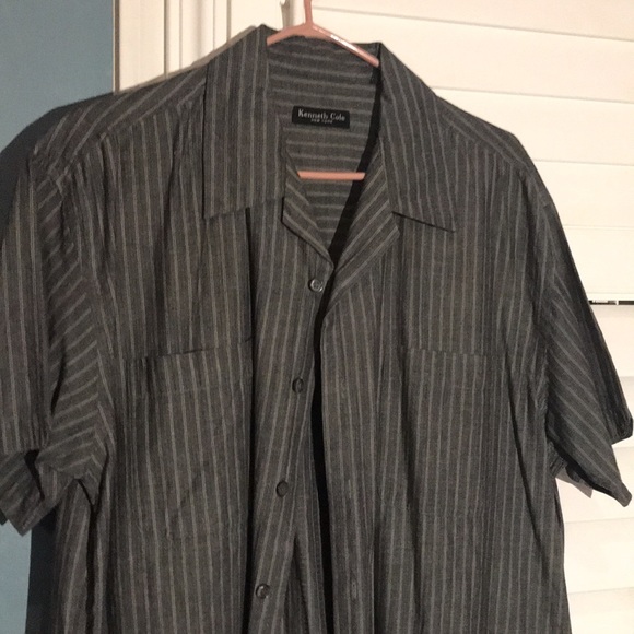 Mens Kenneth Cole S/S Dress Shirt - Picture 4 of 15